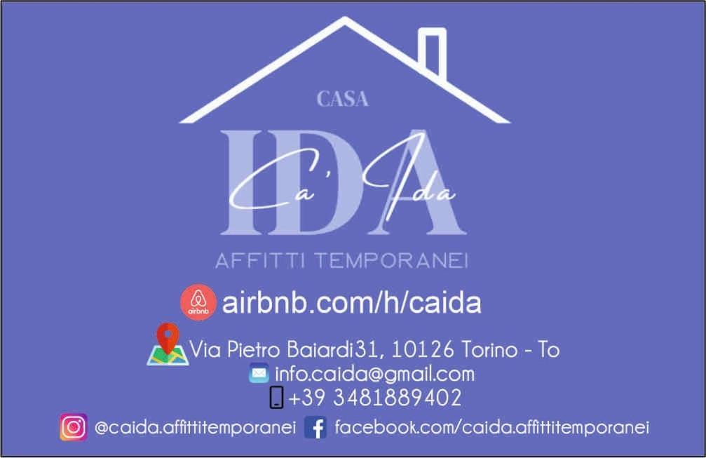 Ca' Ida - Affitti Temporanei Leilighet Torino Eksteriør bilde